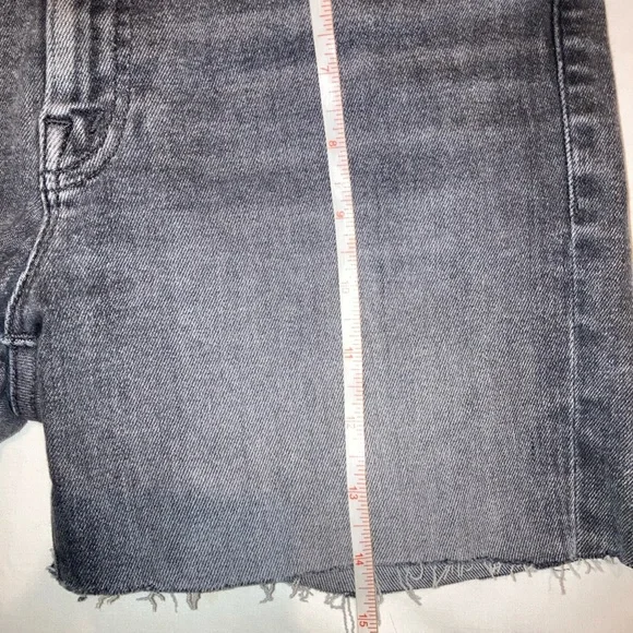 Mother High Waisted Weekender Skimp Size 27 Cutoffs Jeans Shorts Northern Lights - Picture 6 of 6